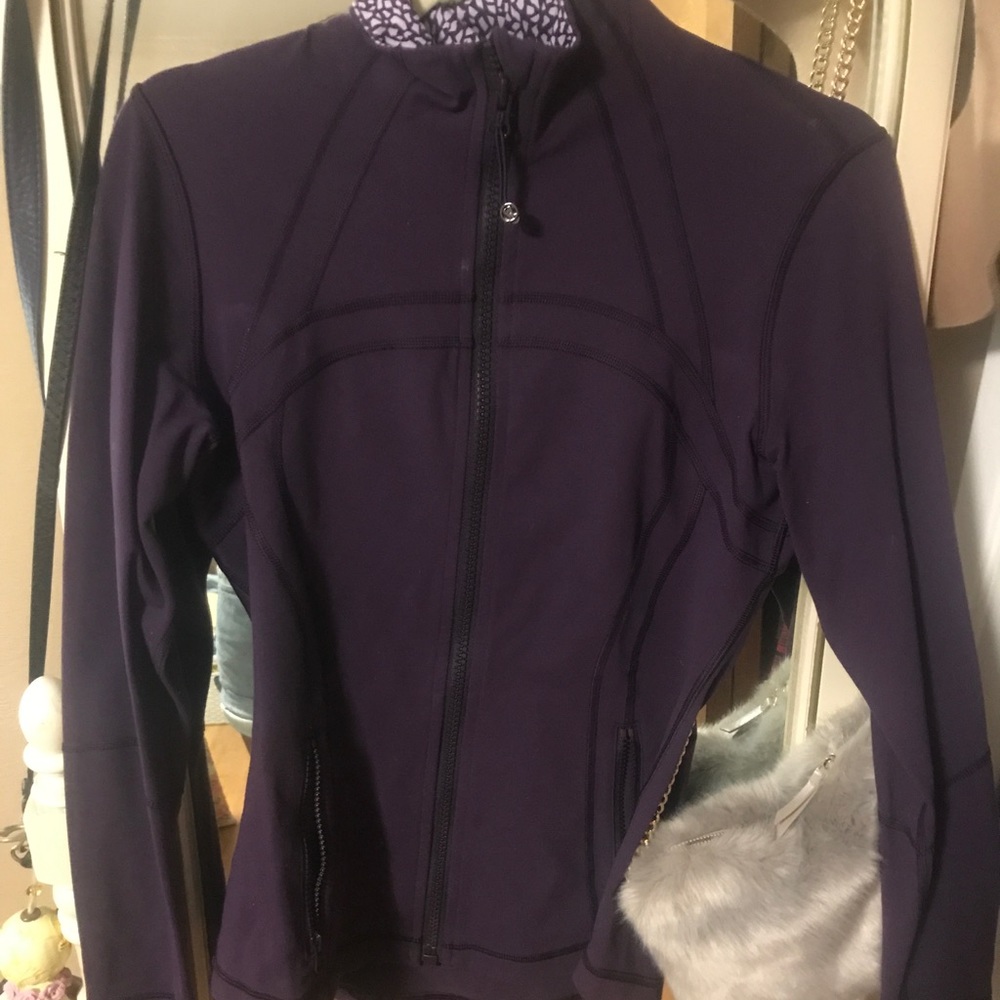purple lulu lemon jacket